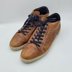 Bull Boxer Marcone Mixed Leather Men's Casual US Size 12 brown leather